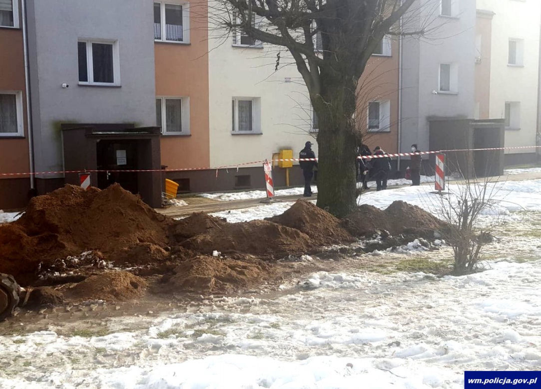 Ewakuacja w Iławie