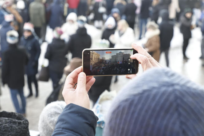 Karol i Marta Nawroccy na Orszaku Trzech Króli