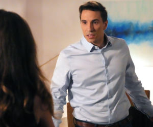 Barwy szczęścia, odc. 3345. Oliwka (Wiktoria Gąsiewska), Tomek Kępski (Jakub Sokołowski)