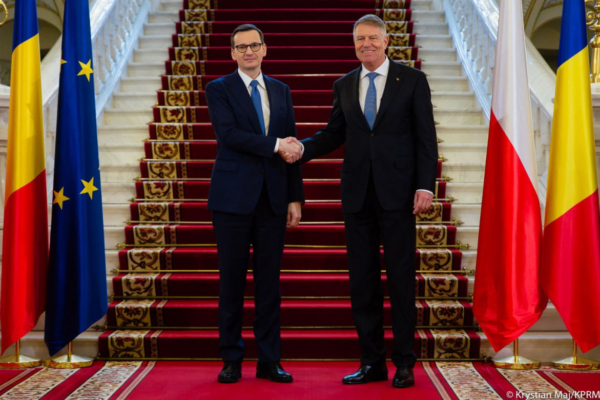 Premier Mateusz Morawiecki w Bukareszcie 