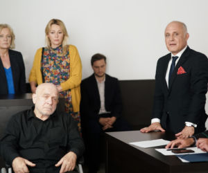 Henryk Talar jeździ na wózku