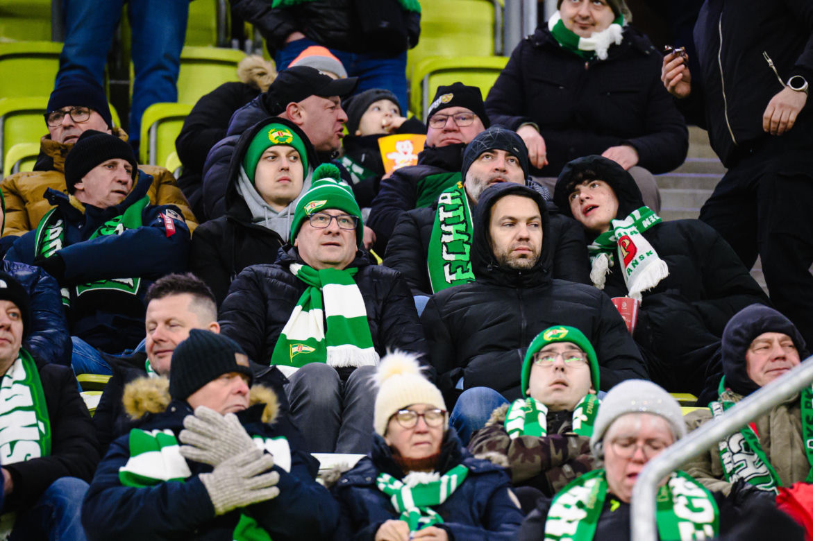 Lechia Gdańsk - Zagłębie Lubin: Zdjęcia z meczu 22. kolejki PKO BP Ekstraklasy