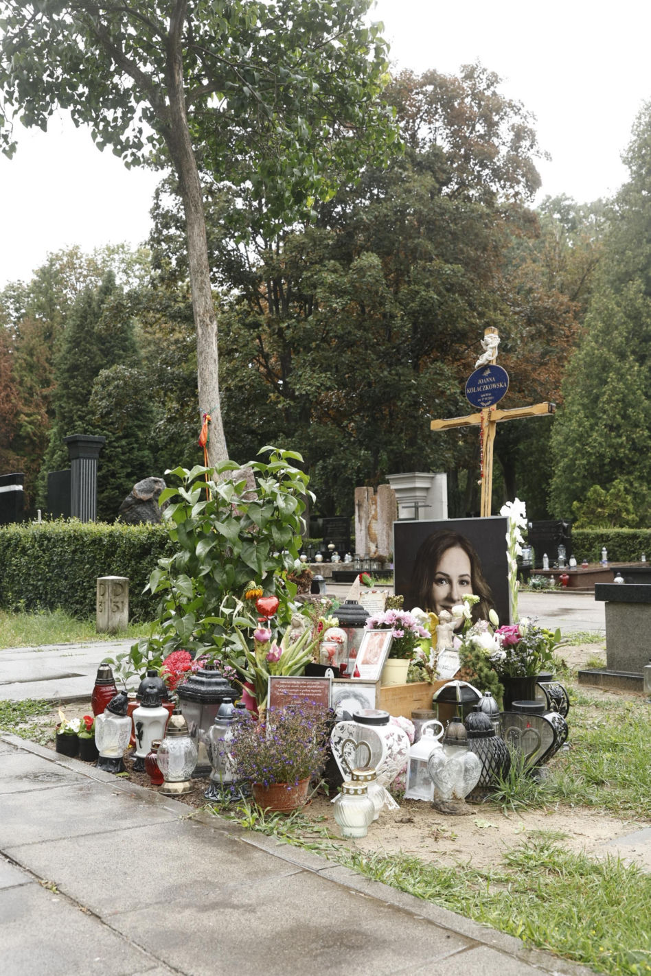 Tak wygląda dziś grób Joanny Kołaczkowskiej