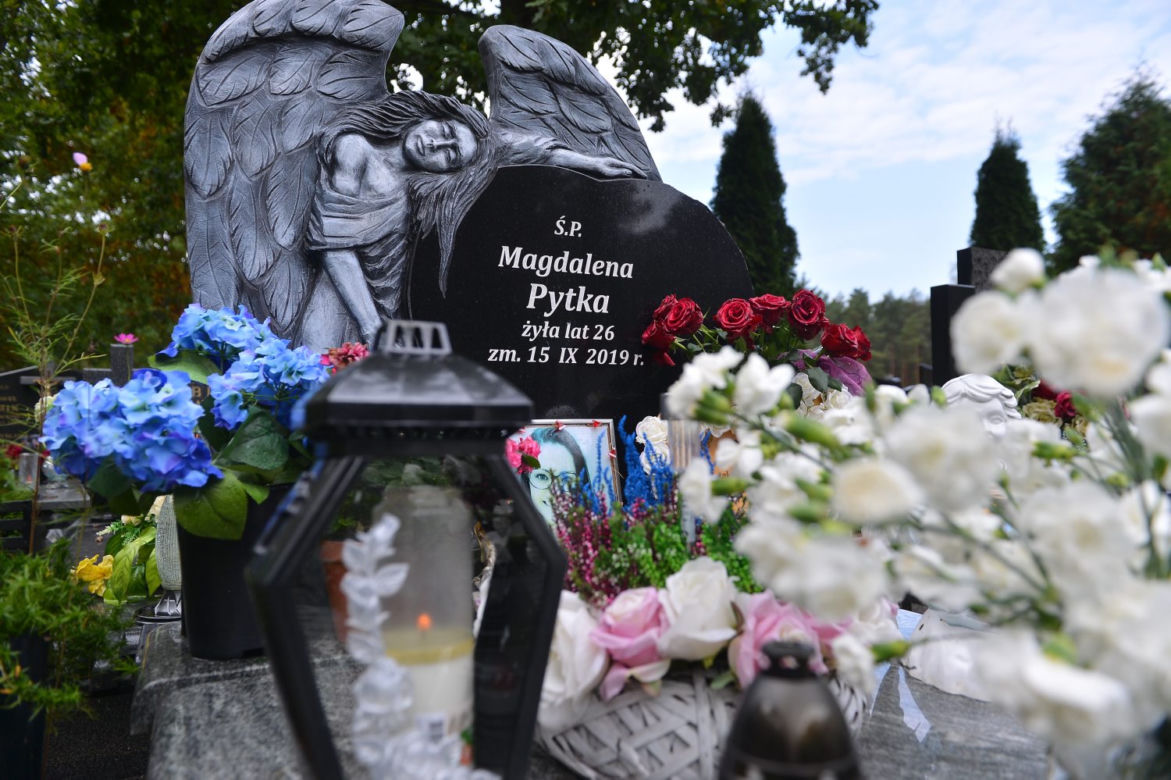 Tak wygląda grób Magdaleny Pytki w rok po jej śmierci