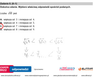 Egzamin ósmoklasisty 2022: Matematyka. ARKUSZ CKE i ODPOWIEDZI [25.05.2022]