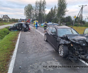 Groźny wypadek w miejscowości Borki koło Szczucina