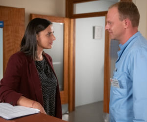 Na Wspólnej odc. 3152. Kamil (Kazimierz Mazur), Karina (Patrycja Soliman)
