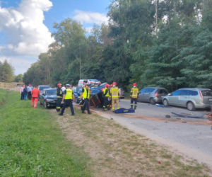 Wypadek na terenie SSE Starachowice