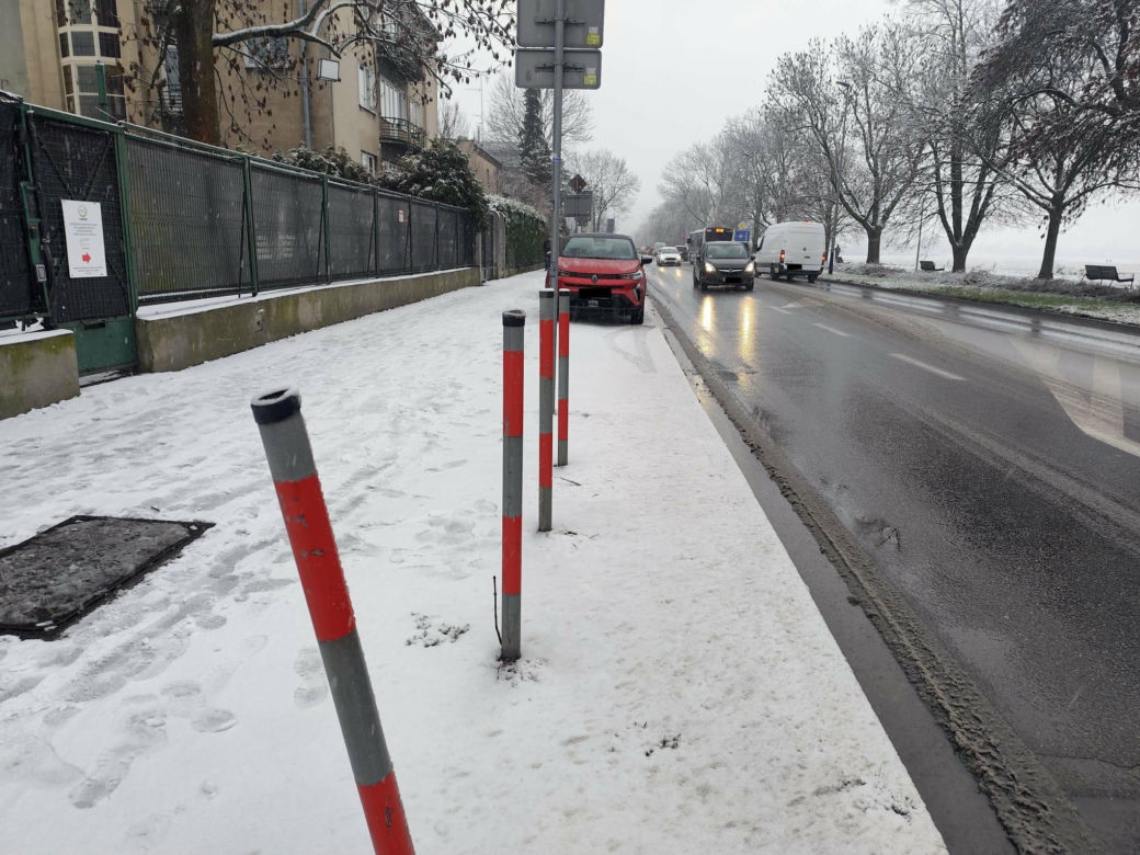 Atak zimy w Małopolsce