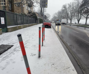 Atak zimy w Małopolsce