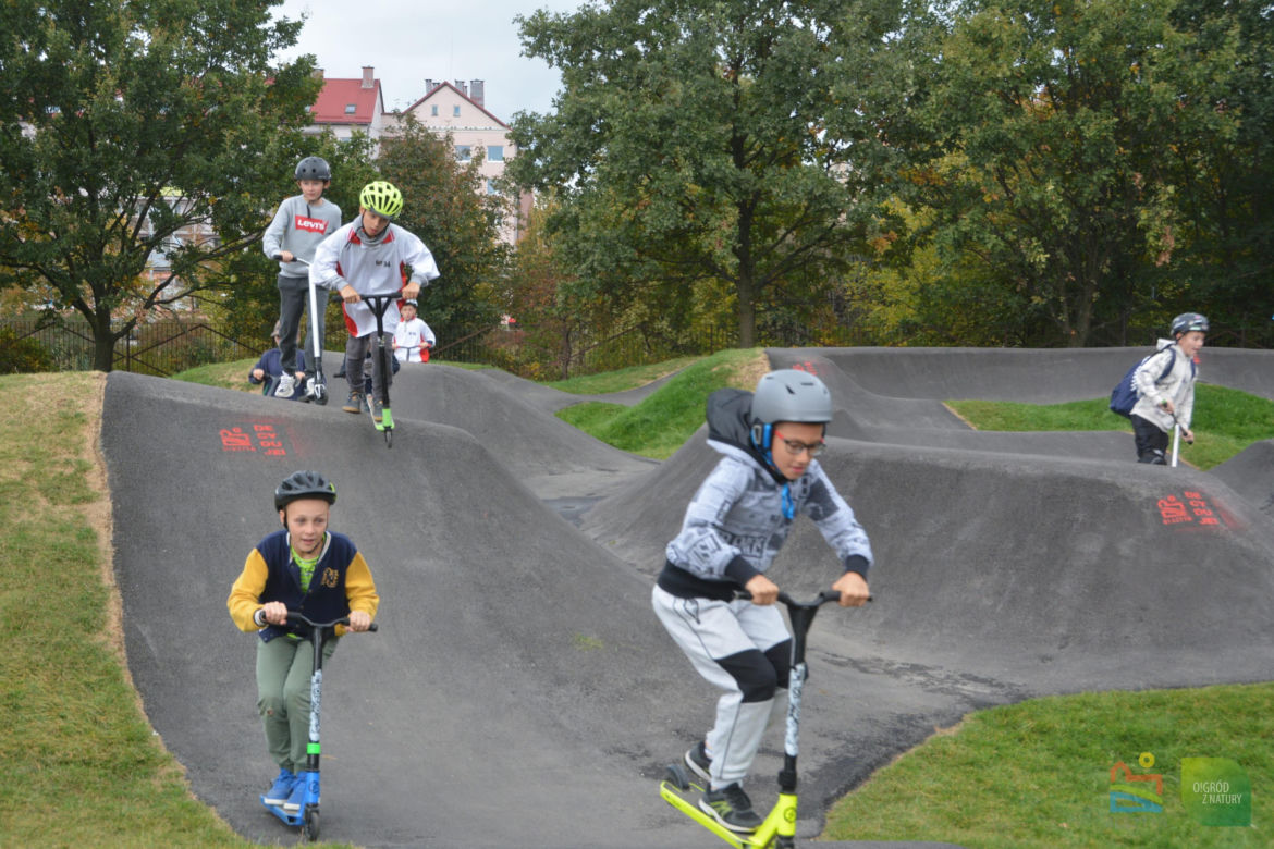 Olsztyn. Pumptrack przy ul. Herdera otwarty. Tak się prezentuje! [ZDJĘCIA]