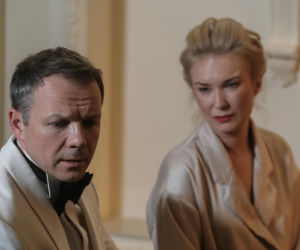 Barwy szczęścia odc. 3387. Karolina (Marta Dąbrowska), Bruno (Lesław Żurek)