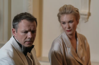 Barwy szczęścia odc. 3387. Karolina (Marta Dąbrowska), Bruno (Lesław Żurek)
