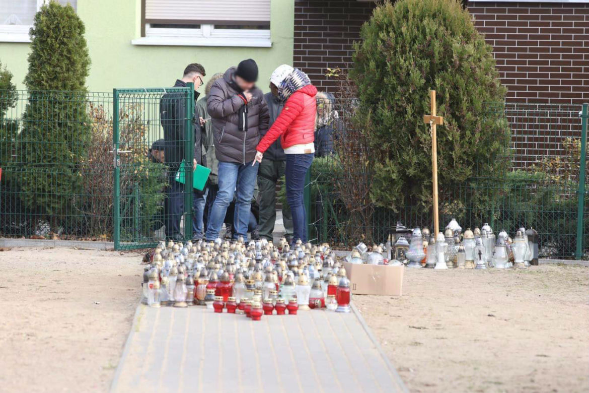 Wizja lokalna w miejscu zastrzelenia 21-latka