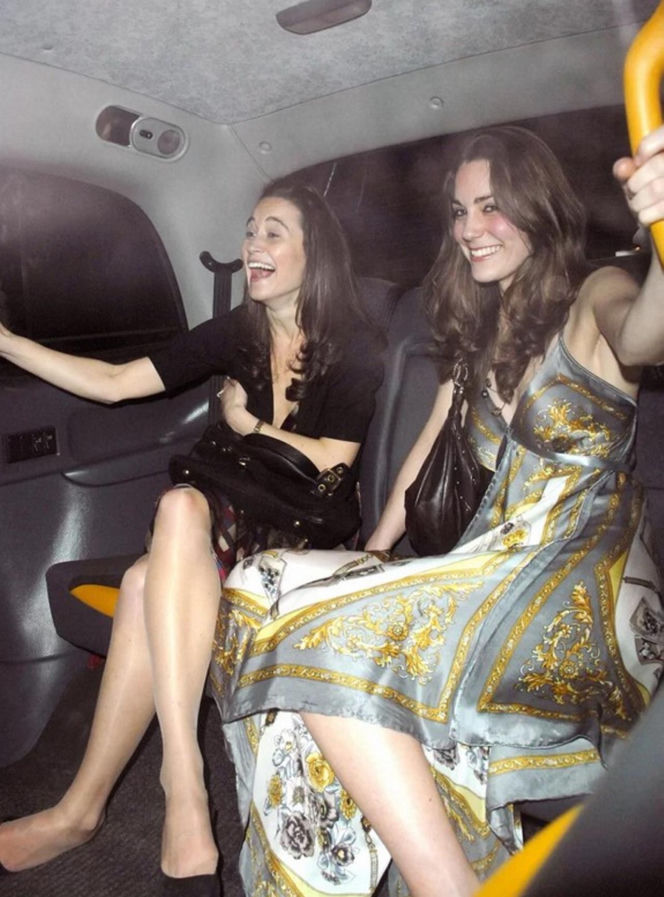 Stare zdjęcia księżnej Kate! Nie uwierzysz, jak się zabawiała