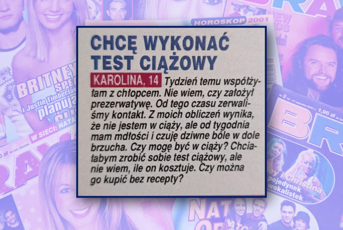 Problemy nastolatków sprzed ponad 25 lat