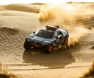 Audi RS Q e-tron testowane w Maroku