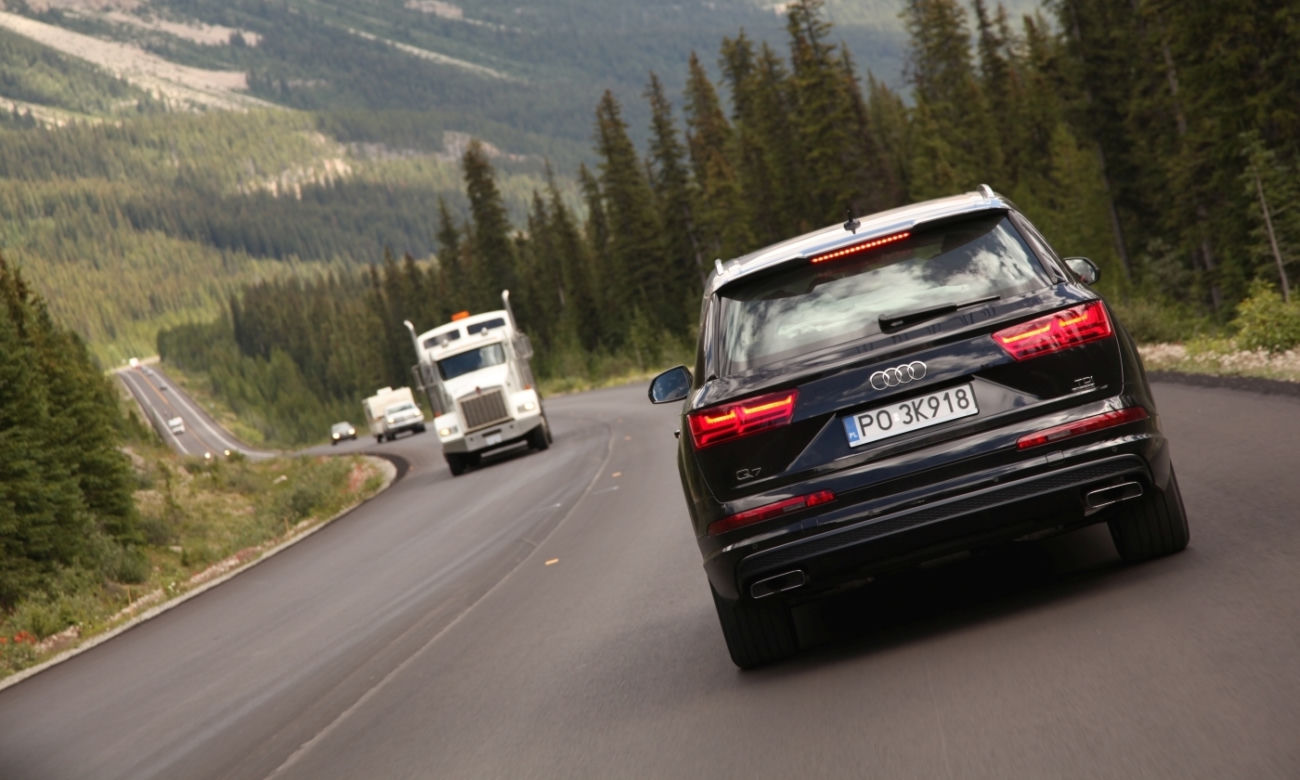 Druga generacja Audi Q7 - test na drogach Kanady