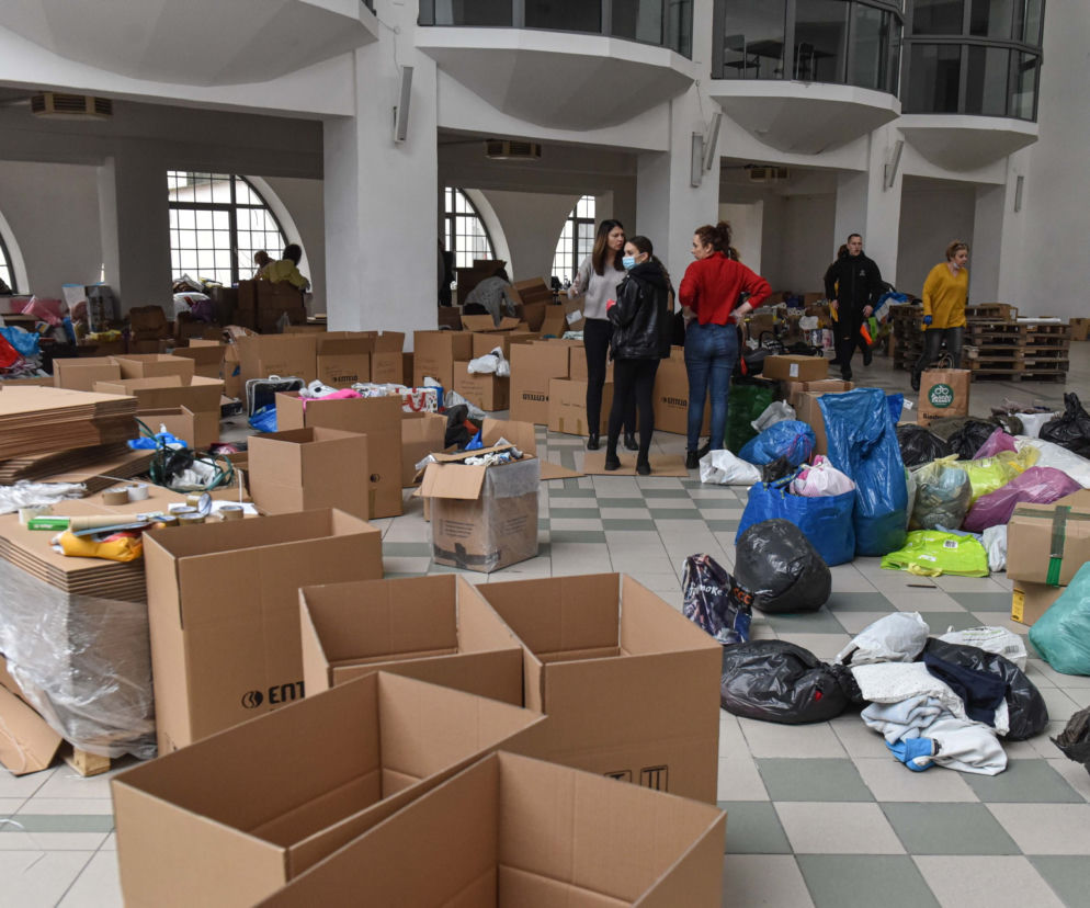 Centrum PARK to teraz magazyn pomocy dla Ukrainy