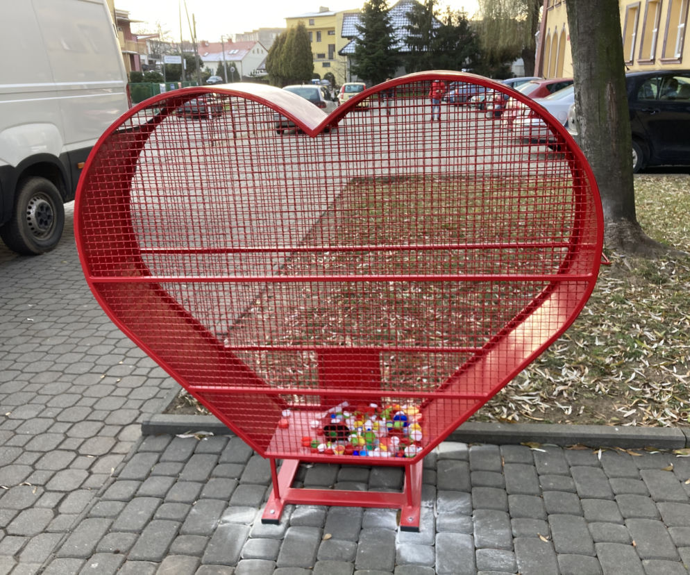 Serce na zakrętki przy SP 3