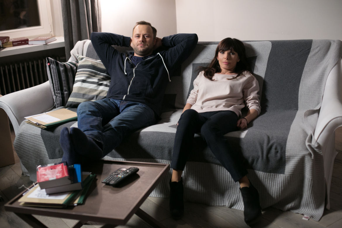 	Prawo Agaty 7 sezon odc. 4. Agata Przybysz (Agnieszka Dygant), Marek Dębski (Leszek Lichota)