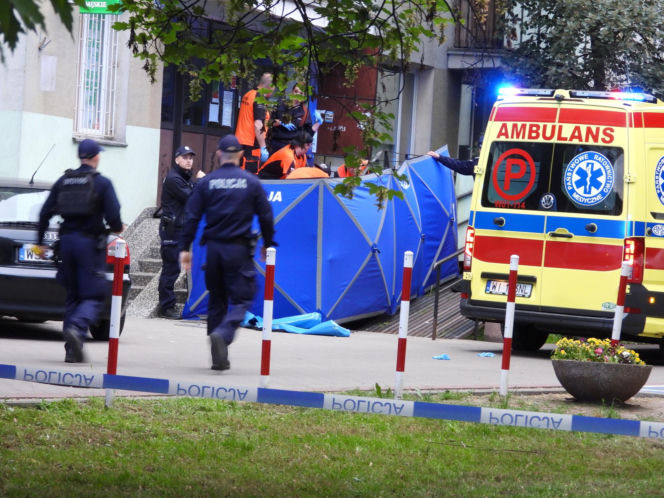 Bródno. Śmiertelny upadek dziecka z balkonu