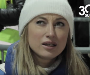 Justyna Żyła dopingowała Piotra w Wiśle