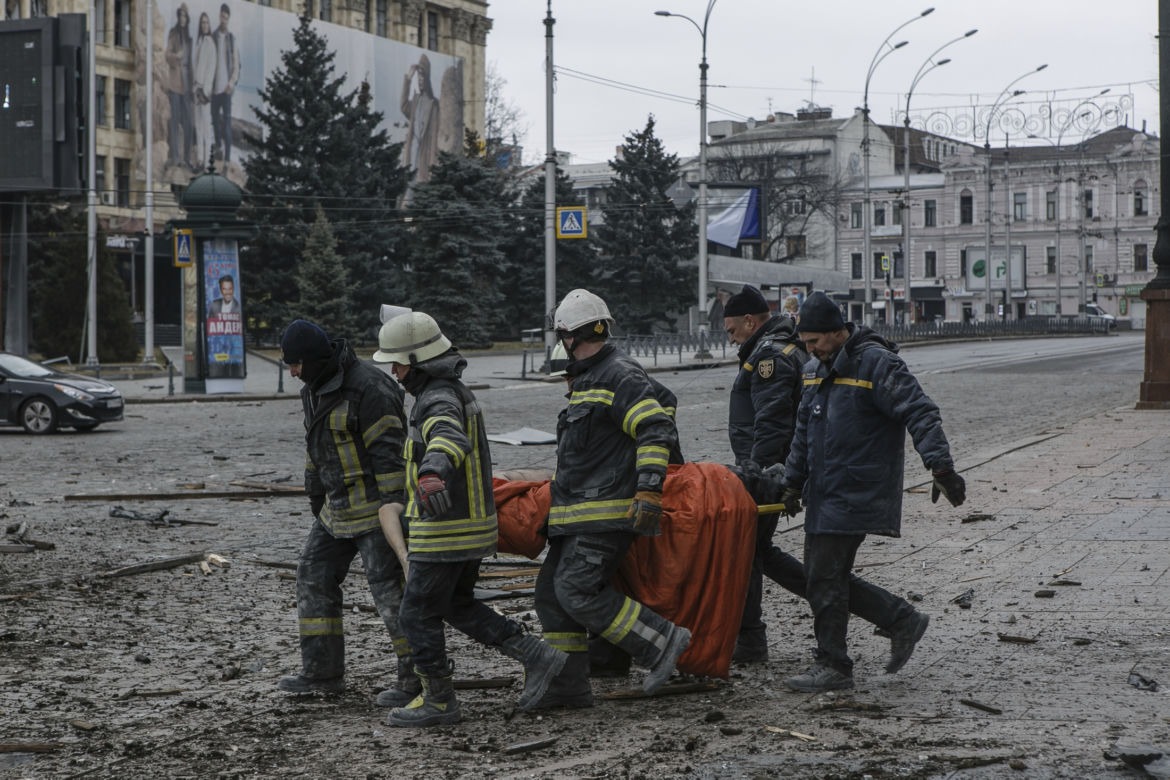 Ukraina/ 21 zabitych, ponad 110 rannych po atakach w Charkowie i Kijowie