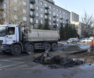 Wisłostrada się zapada