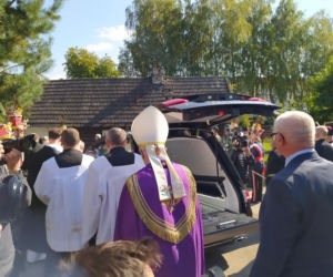 Pogrzeb księdza Stanisława w Grzęsce