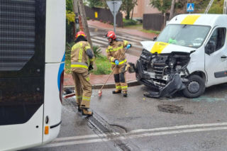 Wypadek z udziałem autobusu w Starachowicach. Kierowca busa na podwójnym gazie!