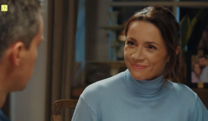 M jak miłość odc. 1919. Jakub Karski (Krzysztof Kwiatkowski), Martyna (Magdalena Turczeniewicz)