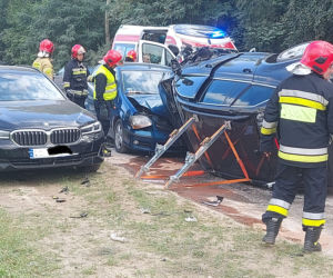 Wypadek na terenie SSE Starachowice