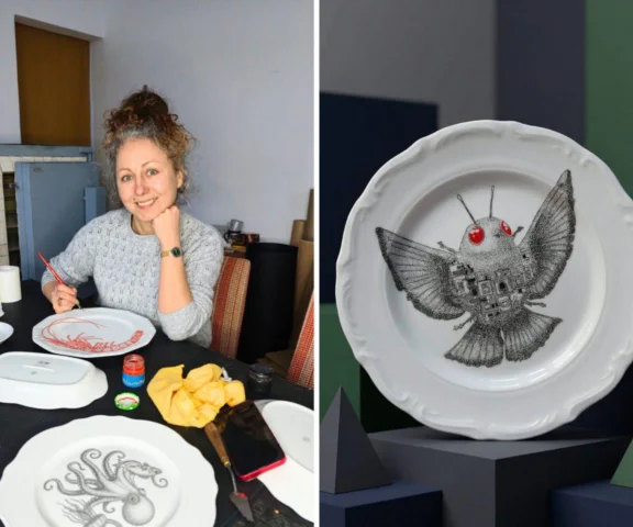 Dominika tatuuje porcelanę. Od czego zaczęła się ta przygoda?