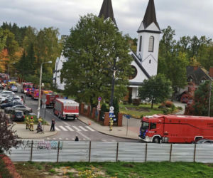 Ewakuacja ZSP 2 w Mińsku Mazowieckim!
