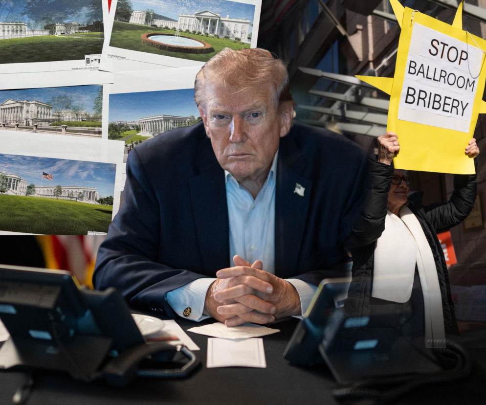 Nie będzie wielkiej sali balowej Trumpa?! Sąd blokuje budowę