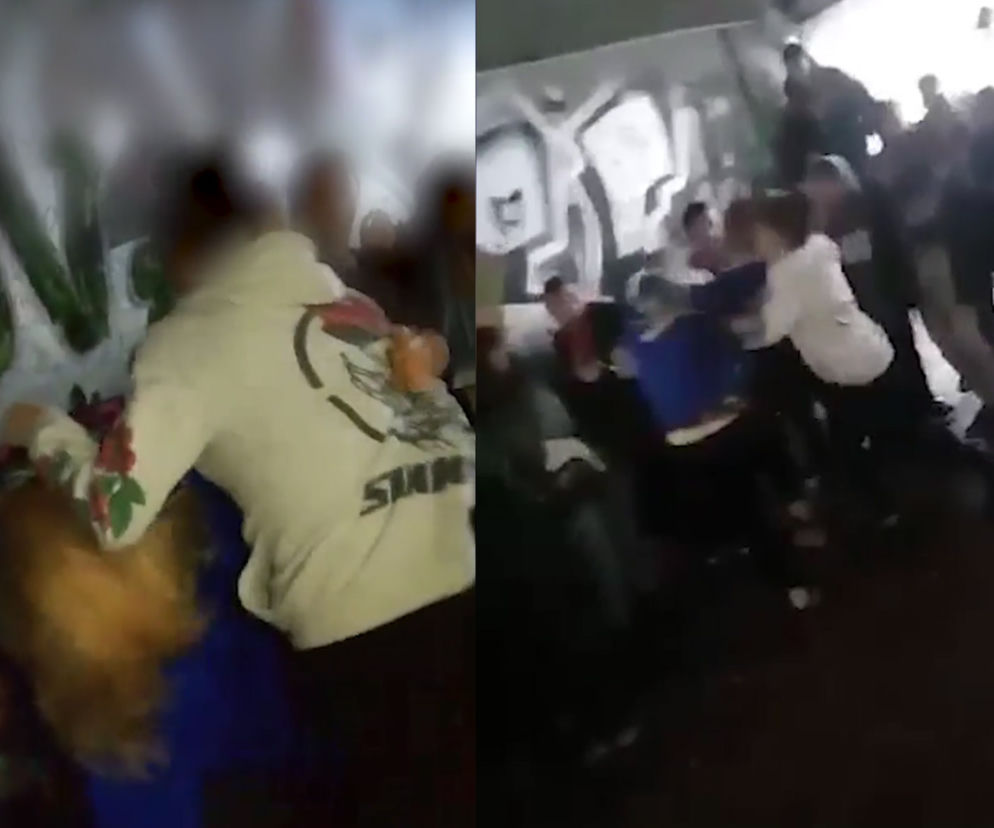 Jelenia Góra. BRUTALNA walka 14-latek. Widzowie stawiali pieniądze, która wygra
