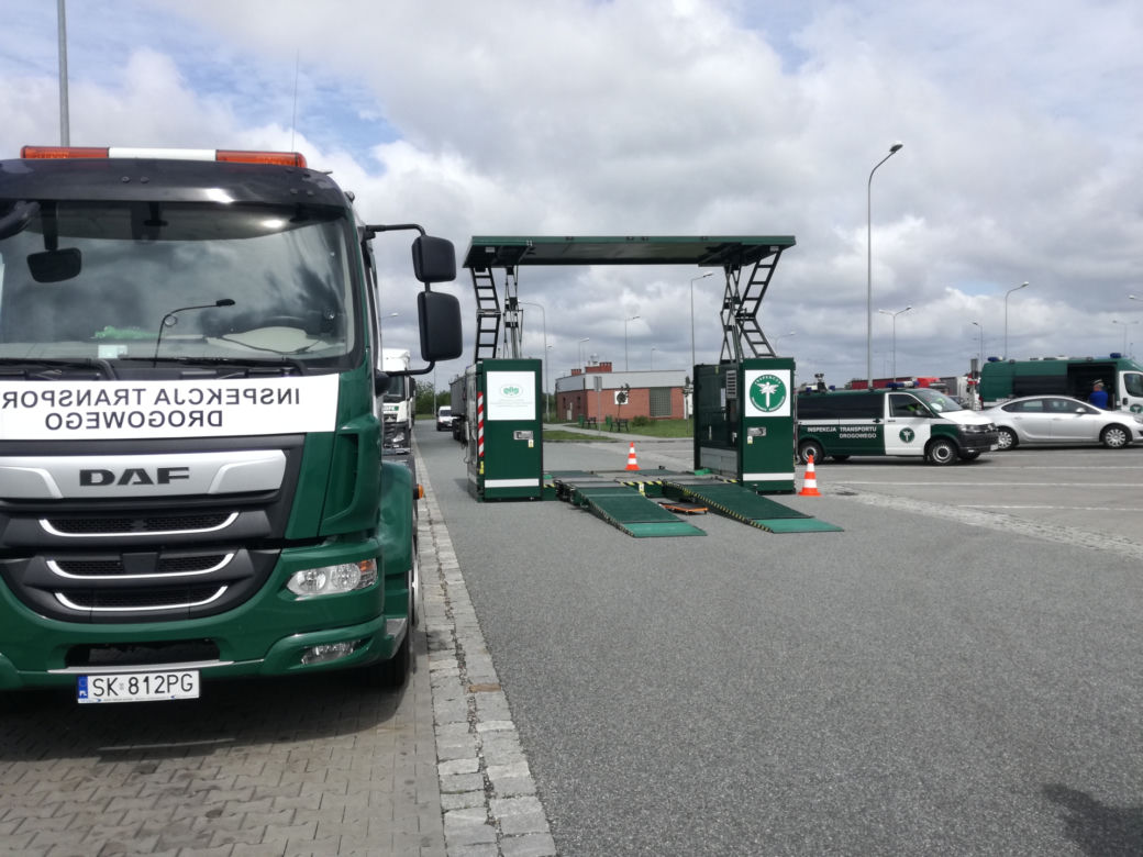 Mobilna Stacja Diagnostyczna Inspekcji Transportu Drogowego