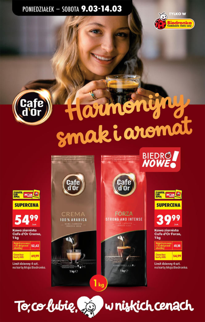 Biedronka - gazetka promocyjna 9.03.2026