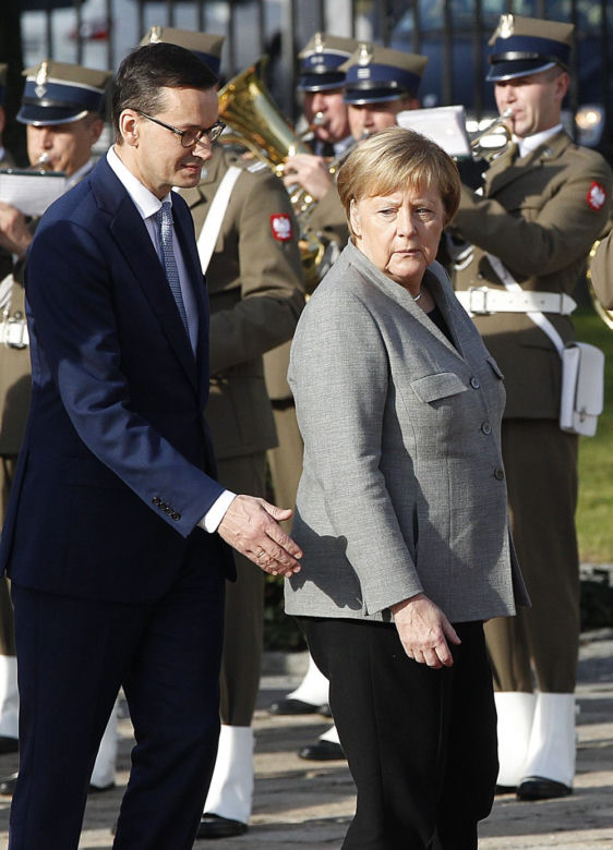  Angela Merkel w Warszawie