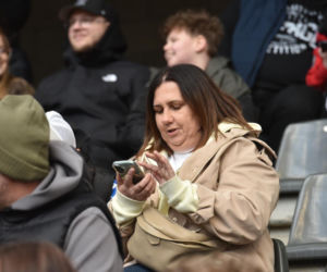 PRES Grupa Deweloperska Toruń - Stelmet Falubaz Zielona Góra, zdjęcia kibiców i zawodników ze sparingu na Motoarenie