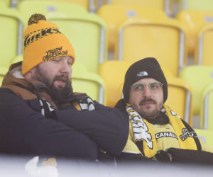 GKS Katowice - Pogoń Szczecin, zdjęcia kibiców i zawodników z meczu 17. kolejki PKO BP Ekstraklasy