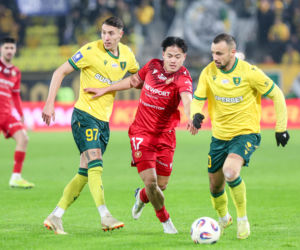 GKS Katowice - Widzew Łódź, zdjęcia kibiców z meczu 20. kolejki PKO BP Ekstraklasy