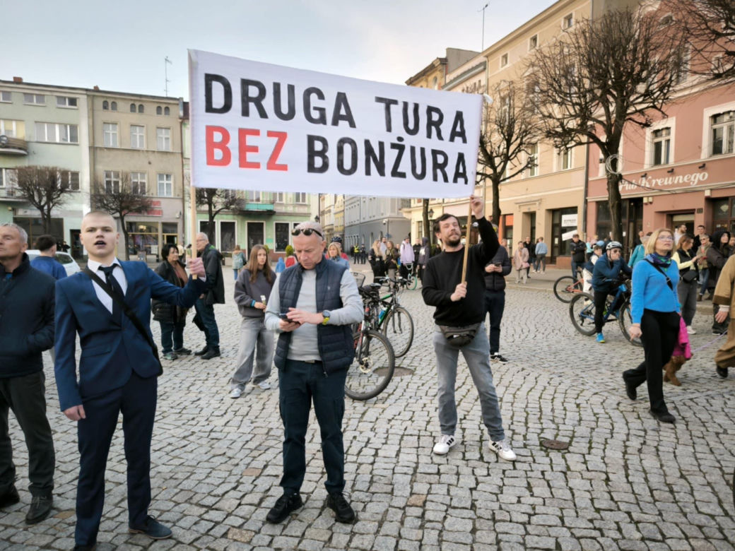 Trzaskowski w Lesznie 