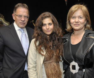 Teresa, Dariusz i Weronika Rosati
