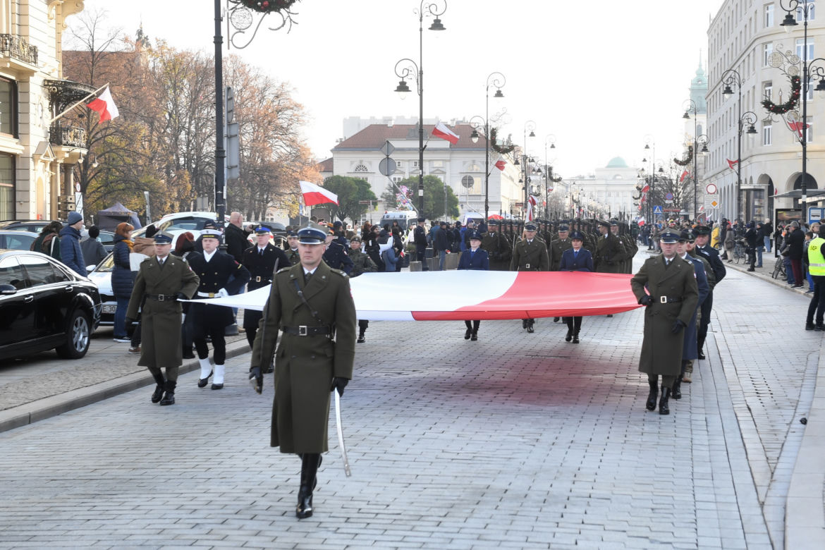 Święto Niepodległości. Oficjalne uroczystości przy grobie Nieznanego Żołnierza i defilada wojska