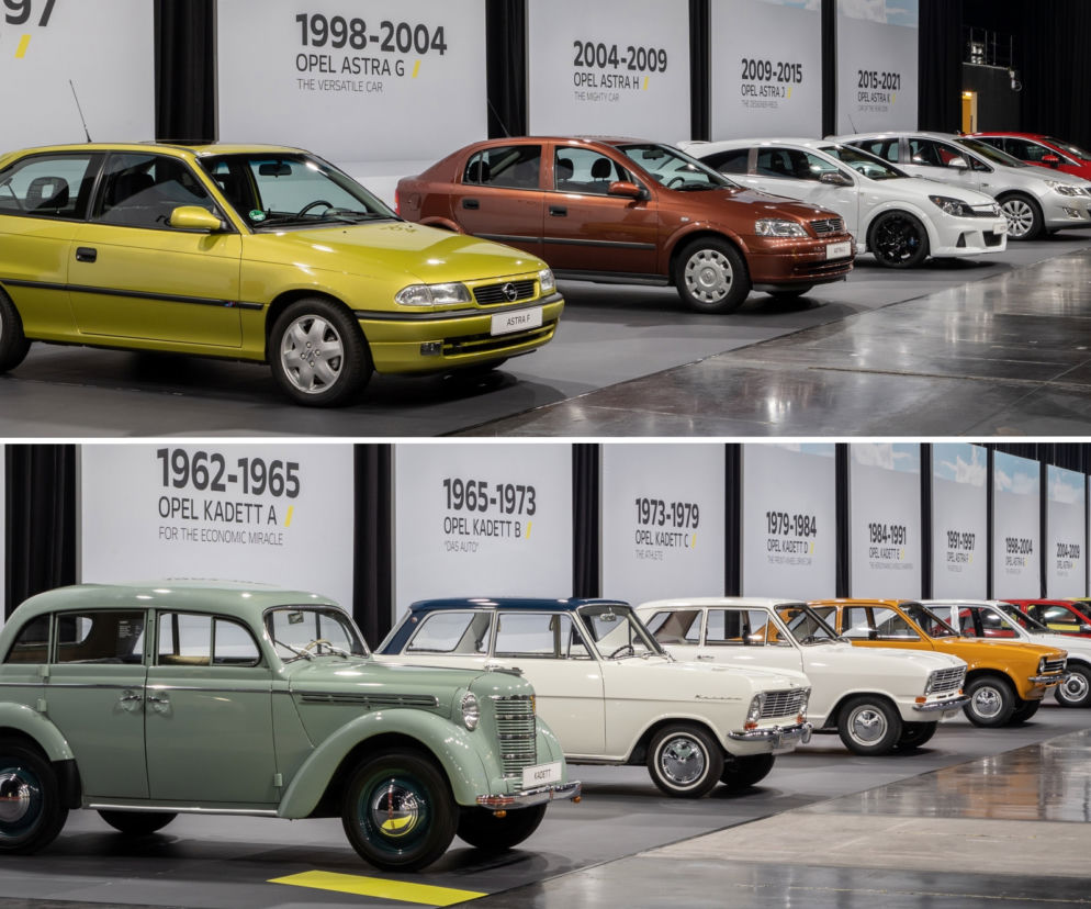 Opel Kadett i Opel Astra - to już 85 lat kompaktów