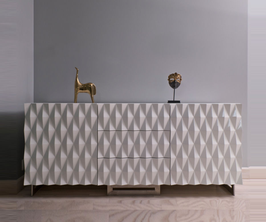 Komody 3D, klasyczne, glamour