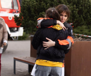 Na dobre i na złe odc. 810. Matylda (Amelia Czaja), Alina (Katarzyna Skrzynecka), Hania Sikorka (Marta Żmuda Trzebiatowska)