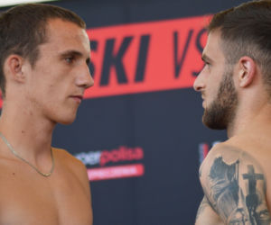 KnockOut Boxing Night 7 - Rzeszów (ważenie) - Ołeksandr Czerwiak vs Adrian Ali Ahmad